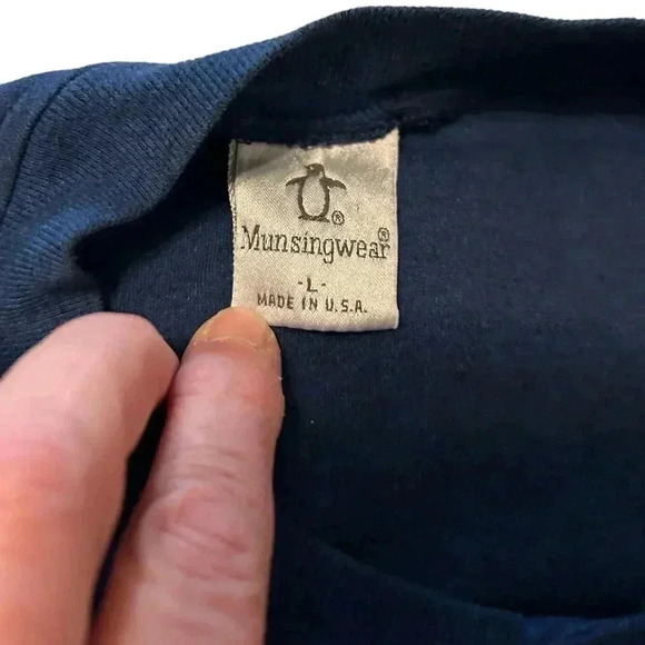 Original Penguin Munsingwear Men’s Ling Sleeve Tee Size Large - Picture 7 of 10